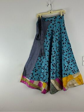 Reversible Maxi Wrap Skirt